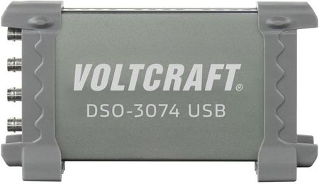 Voltcraft Oscyloskop komputerowy USB DSO-3074 70 MHz 4-kanałowy 250 MSa/s 16 kpts 8 Bit DSO3074