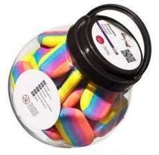 Zdjęcie Gumka Stripey Tuba (24Szt) - Sochaczew