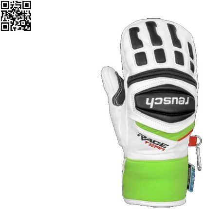 Reusch R TEX XT Junior Mitten Biały Zielony - Ceny i opinie 