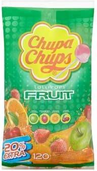 Chupa Chups Lizaki owocowe Fruit 120 szt.