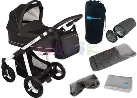 Baby Design Lupo Comfort Black Głęboko Spacerowy