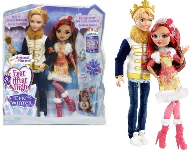 EVER AFTER HIGH DLB38 DARING CHARMING AND ROSABELLA BEAUTY DOLLS