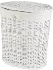 Zdjęcie Corsan Kosz wiklinowy biel 730xl owalny h57x51x37  (biel730xlowal) - Wałcz