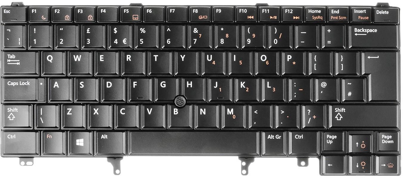 FRANÇAIS CLAVIER Keyboard DELL LATITUDE E5320 E5420 E5430 .E6220 E6320 LED