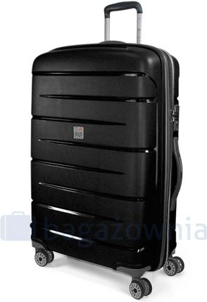 Duża walizka RONCATO Starlight 2.0 3401-01 Czarna - czarny