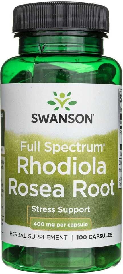 Suplement Diety Swanson Rhodiola Rosea Root Różeniec Górski 400mg