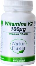 Zdjęcie NaturPlanet Witamina K2MK7 100mcg 60 tabl. - Żory