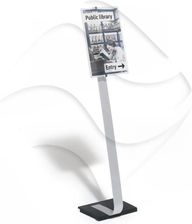 Zdjęcie Durable Tablica Informacyjna Crystal Sign Stand A3 Srebrna 481923 - Nisko