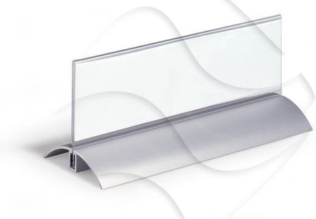 Durable Tabliczka Na Stół Desk Presenter De Luxe 61/122x210mm 2szt. Przezroczysta 820219