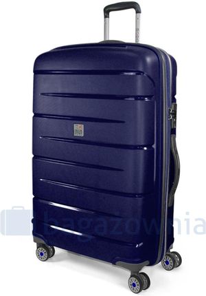 Duża walizka RONCATO Starlight 2.0 3401-23 Granatowa - granatowy