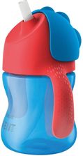 Zdjęcie PHILIPS AVENT Bidon 200 ml niebieski z giętką słomką 9m+ SCF796/01 - Modliborzyce