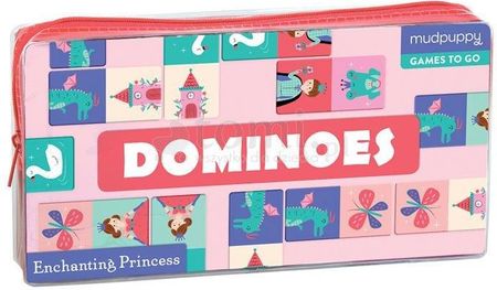 Mudpuppy gra Domino Księżniczka w podróżnym opakowaniu 