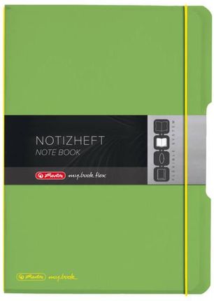 Herlitz Notes A5/40 Kartek My.Book Flexible Zielony