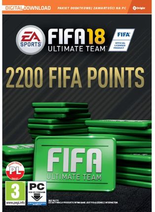 FIFA 18 Ultimate Team  2200 FUT Points (Origin)