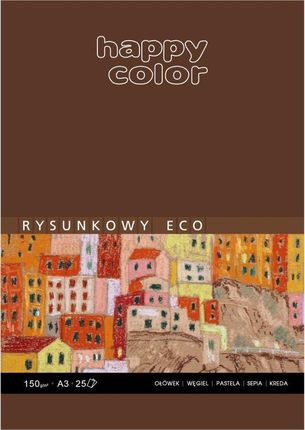 Blok Rysunkowy Eco A3 25 Ark 150G Happy Color
