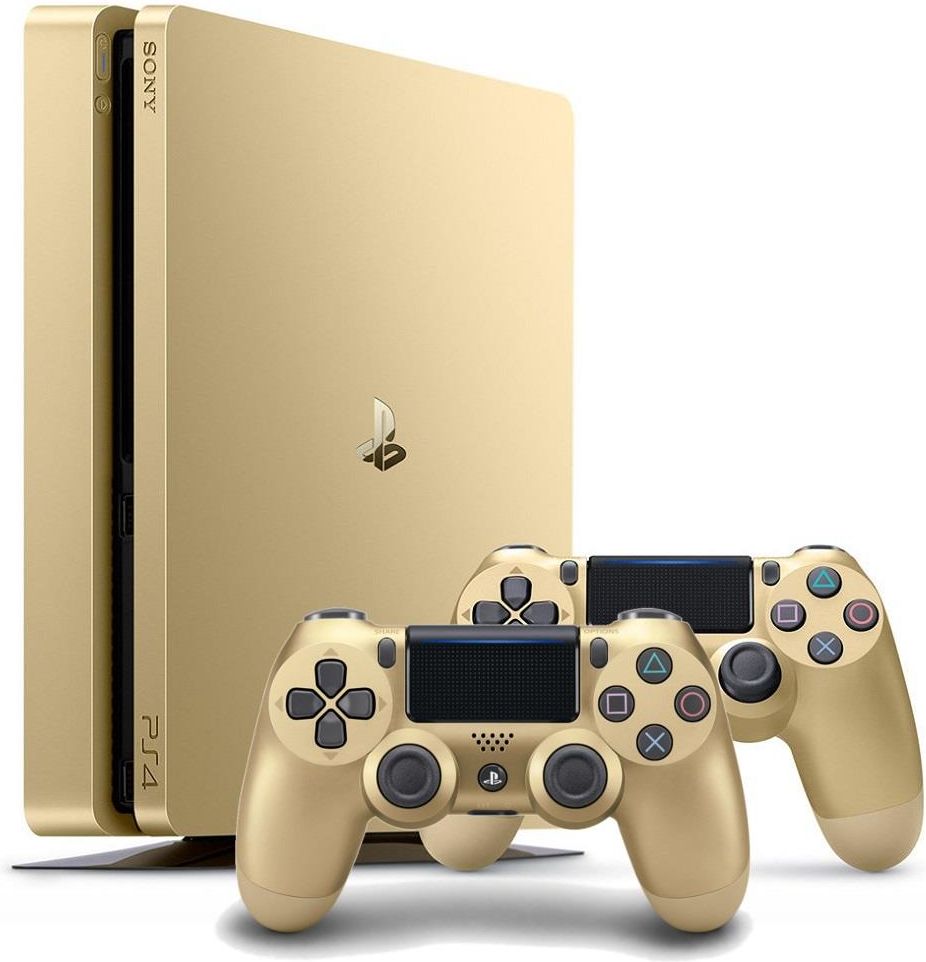 Sony PlayStation 4 Slim 500GB Gold + 2 Pady Ceny i opinie Ceneo.pl