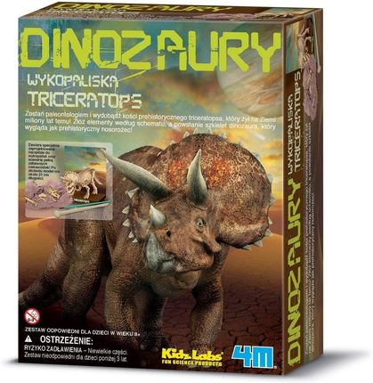 4M Zabawka Naukowa Triceratops