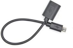 TB USB A-microUSB F/M 0,15m Czarny (W3122)