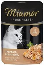 Miamor Feine Filets Tuńczyk i Łosoś wgalaretce saszetka 100g