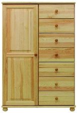 Zdjęcie Meblo-Drew Szafa I Drzwiowa + Szuflady C74 Dla Dziecka Dąb - Brzeszcze
