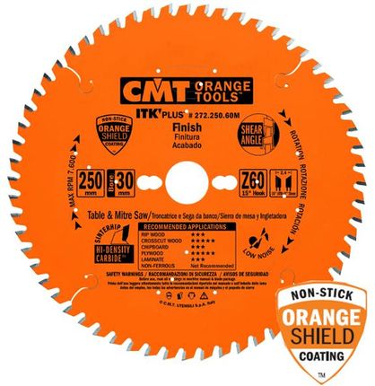 CMT Orange Tools Ultra cienka piła do pił ukosowych 150x20+16x1,5/1,0mm z=40 / 16 27215040H
