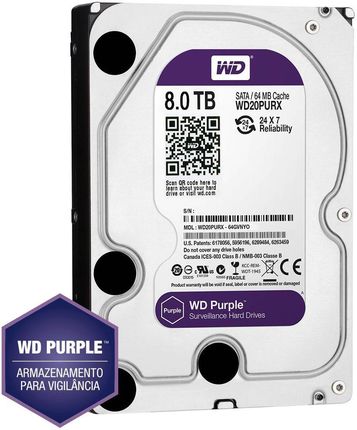 WD Purple 8TB 3,5" (WD80PURZ)