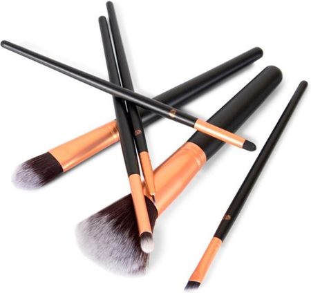 Rio Beauty Essential Cosmetic Brush Collection 6 profesjonalnych pędzli do makijażu