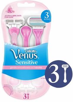 Gillette Venus Sensitive Maszynka do golenia 3sztuki