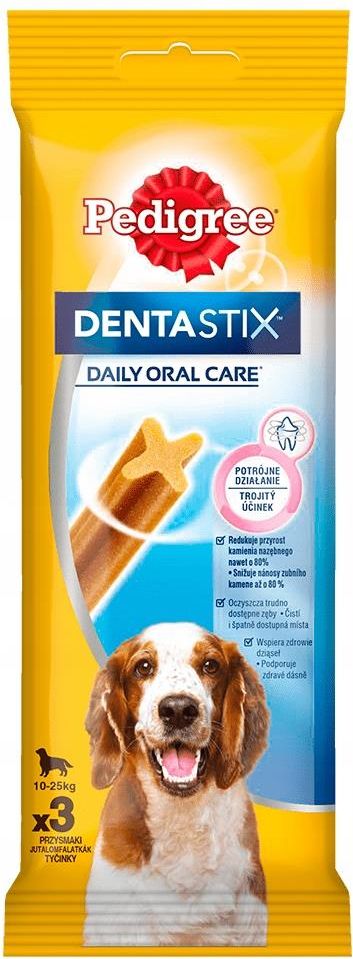 Karma Pedigree DentaStix medium 77g - Ceny i opinie - Ceneo.pl