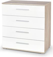 Zdjęcie Elior.Pl Komoda Lines C4 Biały + Dąb Sonoma - Milicz