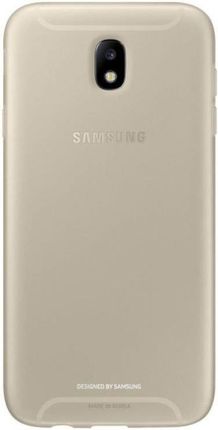 Samsung Jelly Cover do Galaxy J7 (2017) Złoty (EF-AJ730TFEGWW)