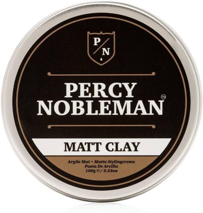 Percy Nobleman - Matt Clay Matowa glinka Do Włosów O Mocnym Chwycie 100ml 
