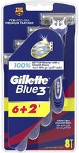 Zdjęcie Gillette Blue 3 Fc Barcelona Maszynka Do Golenia 8 szt - Warszawa