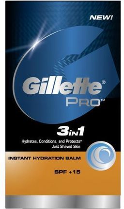 Gillette Pro Instant Hydration Balsam Po goleniu 3w1 50ml