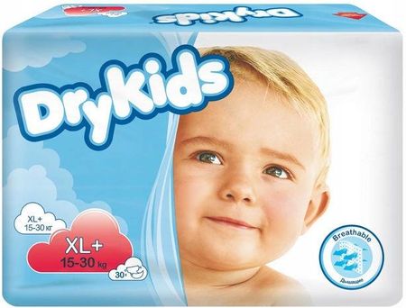 Dry Kids Pieluchy XL+ 15-30Kg 30 Szt