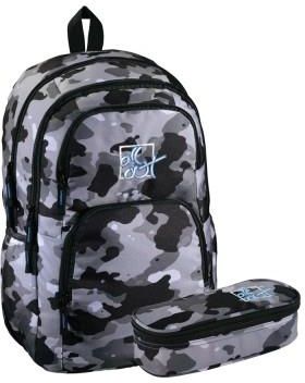 Cyllene Mode: Sacs à dos 'Scolaire VIII' - Noir - Enfant