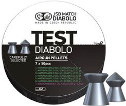 Zdjęcie Śrut JSB Match Diabolo Test Light Weight .177 (002001-350) - Strumień