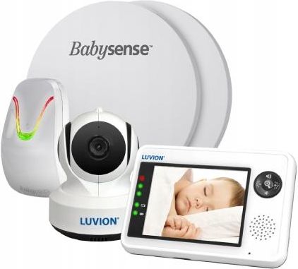 Babysense Monitor Oddechu 5 + Videoniania Luvion Essential 2W1