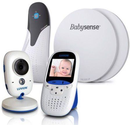 Luvion Premium Babyproducts Elektroniczna Niania Z Monitorem Oddechu Babysesne 3W1