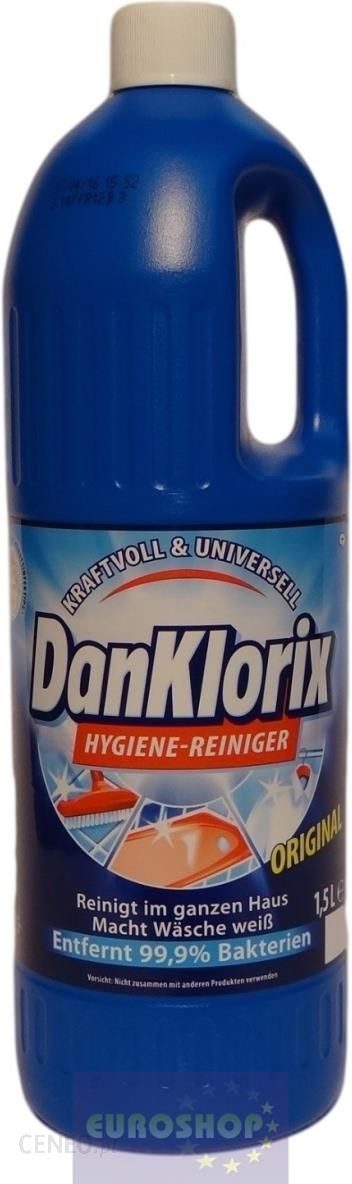 Chlor w płynie DanKlorix 1,5l - Opinie i atrakcyjne ceny na