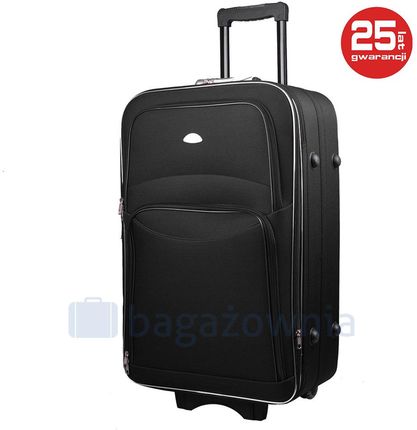 Duża walizka PELLUCCI 773 L - Czarna - czarny