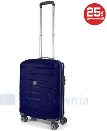Mała kabinowa walizka RONCATO Starlight 2.0 3403-23 Granatowa - granatowy