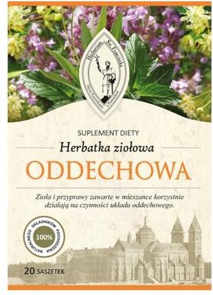 Herbarium Św Franciszka Herbatka Ziołowa Oddechowa 20 Saszetek