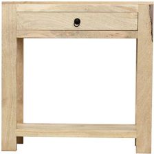Zdjęcie CudneMeble Konsola Z Drewna Mango 80cm - Piaski