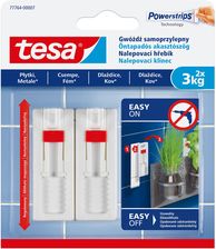 Zdjęcie Tesa Regulowany gwóźdź samoprzylepny 3 kg płytki i metal biały (77764) - Czerwionka-Leszczyny