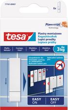 Zdjęcie Tesa Plastry montażowe 3 kg płytki i metal biały (77761) - Łapy