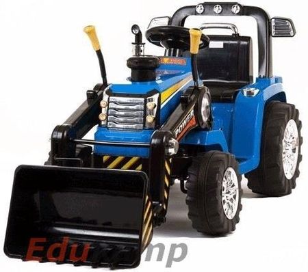 Super-Toys Traktor Z Łyżką 12V 1005A Niebieski