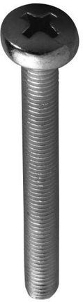 Śruby metryczne z łbem cylindrycznym ocynkowane M6 x 10 mm 784530E