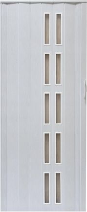 Drzwi Harmonijkowe Natura 005S 80 cm dąb biały DHARM001P8049