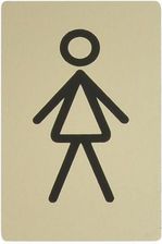 Zdjęcie Oznaczenie WC Pani platyna  (pppd080dz) - Aleksandrów Łódzki